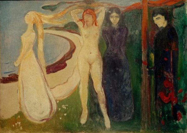 Die Frau (Sphinx) – Edvard Munch Edvard Munch 105x70