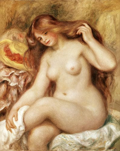 Die Badende – Pierre-Auguste Renoir Pierre-Auguste Renoir 70x85