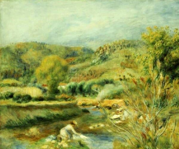 Die Wäscherin – Pierre-Auguste Renoir Pierre-Auguste Renoir 85x75