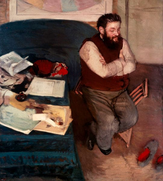 Diego Martelli – Edgar Degas Edgar Degas 70x70