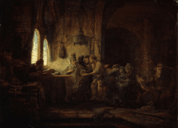 Die Parabel von den Arbeitern im Weinberg – Rembrandt van Rijn Rembrandt van Rijn 105x70