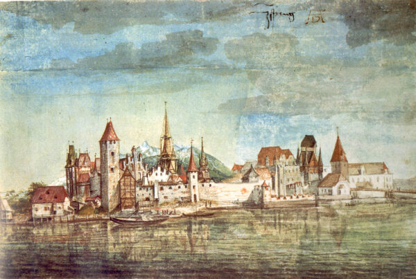 Innsbruck von Norden aus – Albrecht Dürer Albrecht Dürer 105x70