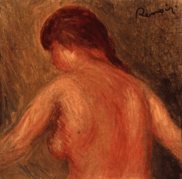 Rückenakt – Pierre-Auguste Renoir Pierre-Auguste Renoir 70x70