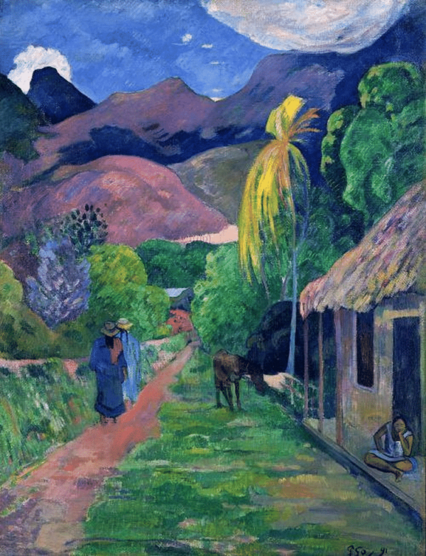 Rue de Tahiti – Paul Gauguin Paul Gauguin 70x85