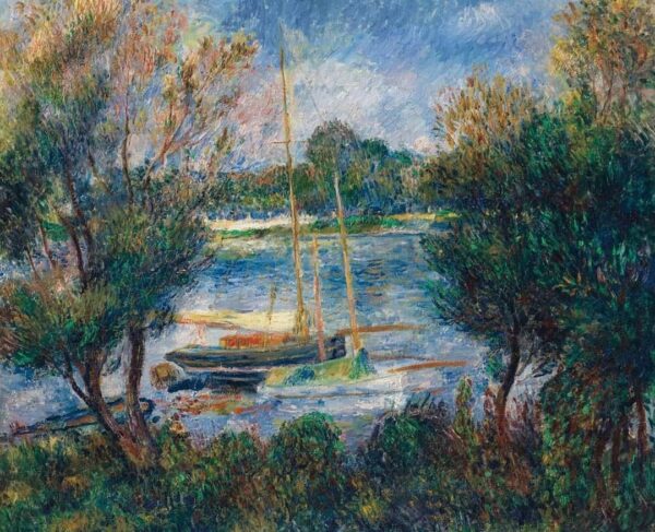 Die Seine in Argenteuil von Pierre-Auguste Renoir Pierre-Auguste Renoir 85x75