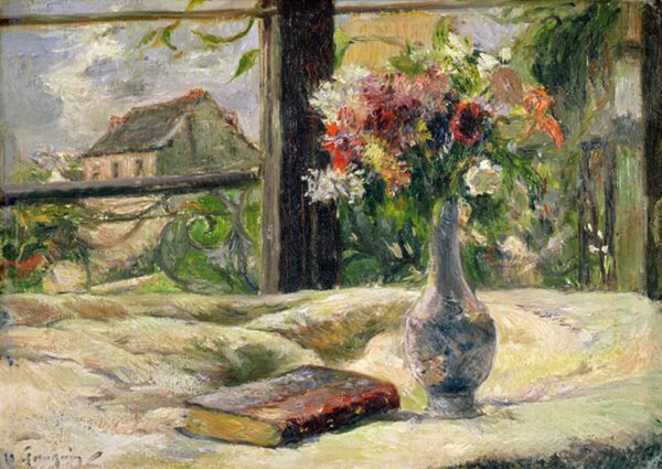 Vase mit Blumen – Paul Gauguin Paul Gauguin 105x70