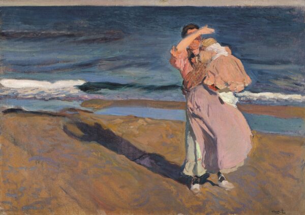 Fischerin mit ihrem Sohn – Sorolla Joaquín Sorolla