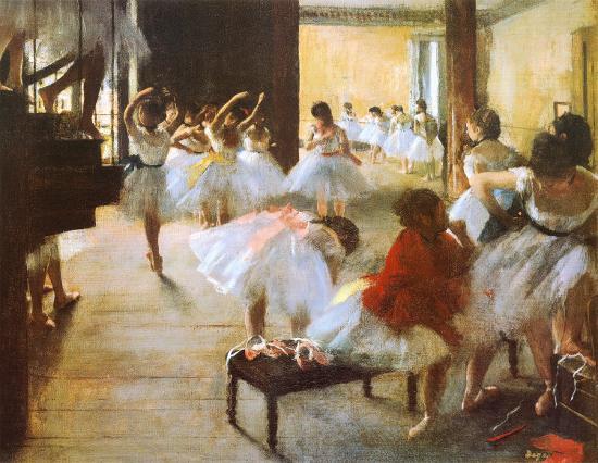 Ballettschule – Edgar Degas Edgar Degas 85x75