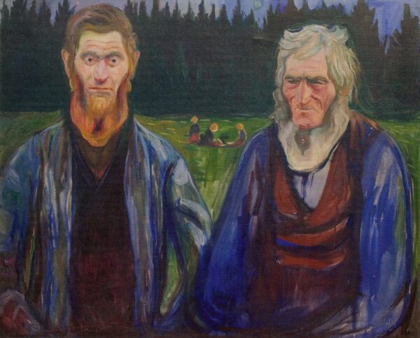 Vater und Sohn – Edvard Munch Edvard Munch 85x75