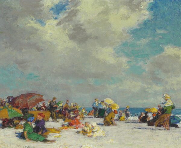 Ein Sommernachmittag – Edward Henry Potthast Edward Henry Potthast 85x75