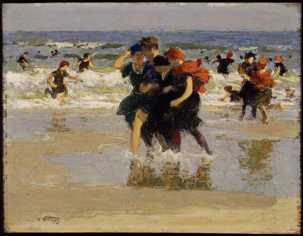 Am Strand – Edward Henry Potthast Edward Henry Potthast 85x75