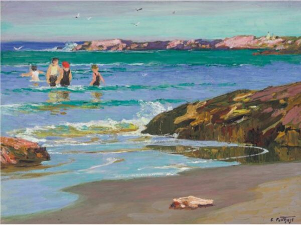 Niedrigwasser – Edward Henry Potthast Edward Henry Potthast 85x75