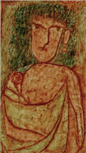 Homme-femme (nach einem Verlust) – Paul Klee Paul Klee 70x120