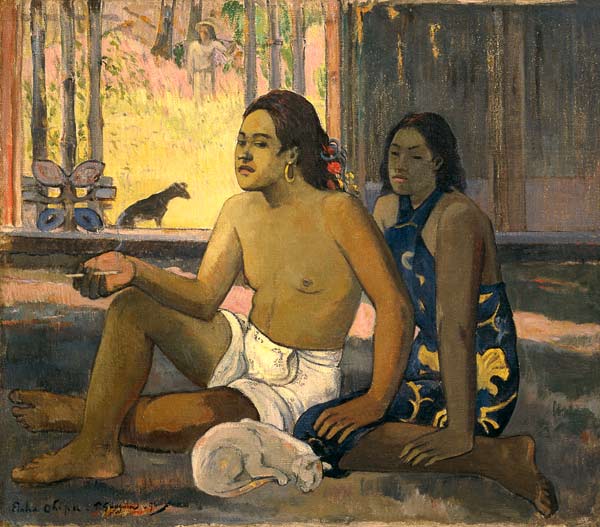 Eiaha Ohipa (nicht arbeiten) – Paul Gauguin Paul Gauguin 70x70