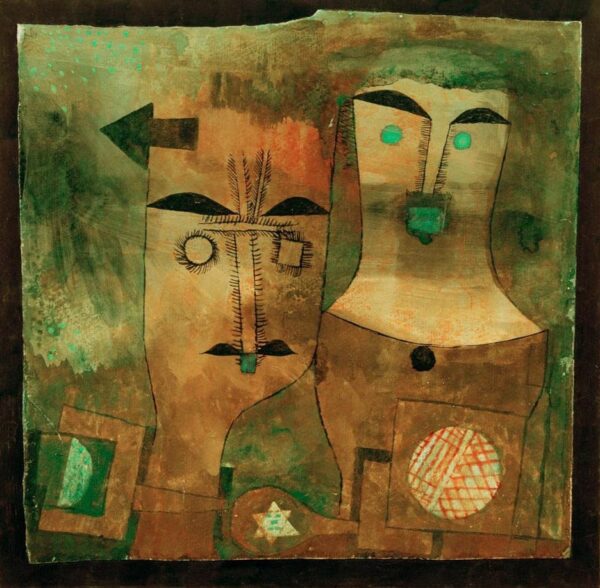 Ein Götterpaar – Paul Klee Paul Klee 70x70