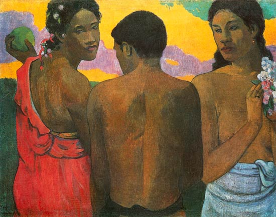 Indigene von Tahiti – Paul Gauguin Paul Gauguin 85x75