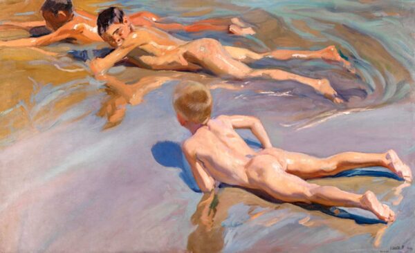 Kinder am Strand – Sorolla Joaquín Sorolla