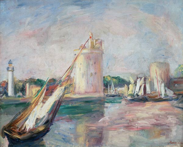 Eingang des Hafens La Rochelle 1890 – Pierre-Auguste Renoir Pierre-Auguste Renoir 85x75