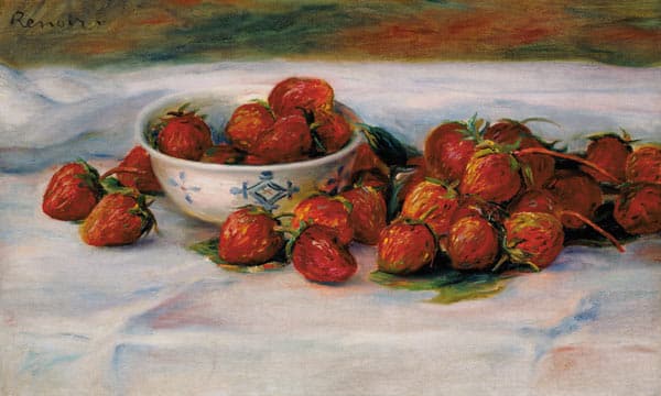 Erdbeeren – Pierre-Auguste Renoir Pierre-Auguste Renoir 120x70