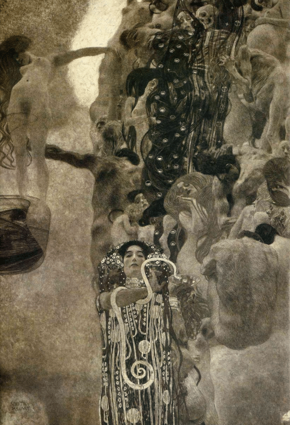 Die Medizin – Gustav Klimt Beliebte Bilder 70x105