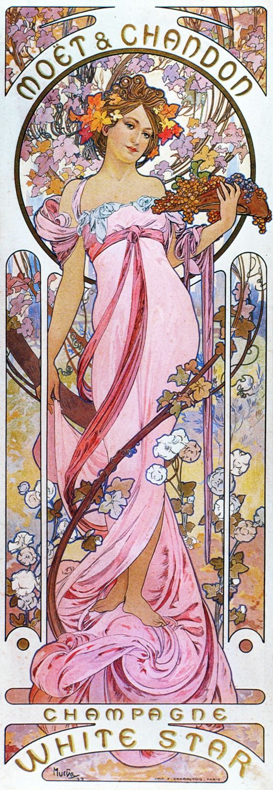 Moët Moët Alfons Mucha 60x180