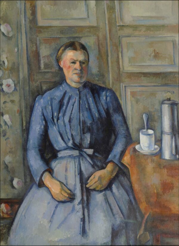 Die Frau mit der Kaffeekanne – Paul Cézanne Paul Cézanne 70x105