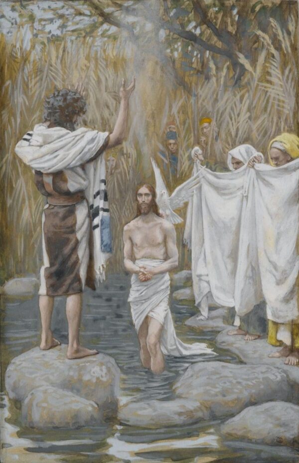 Die Taufe Jesu – James Tissot James Tissot