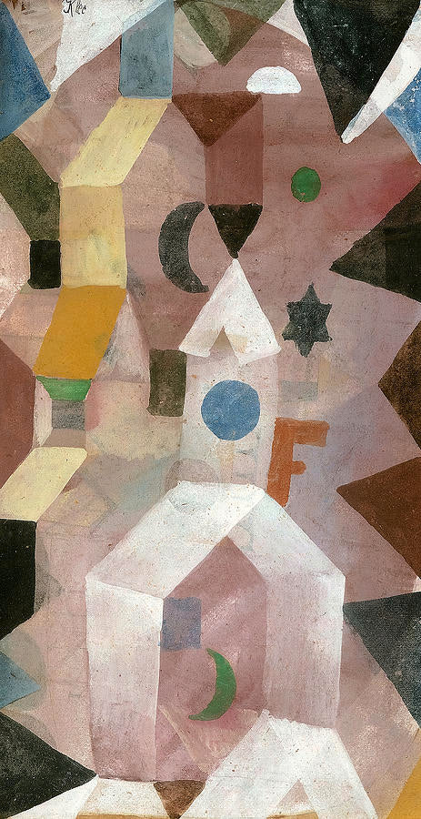 Die Kapelle – Paul Klee Paul Klee 70x140