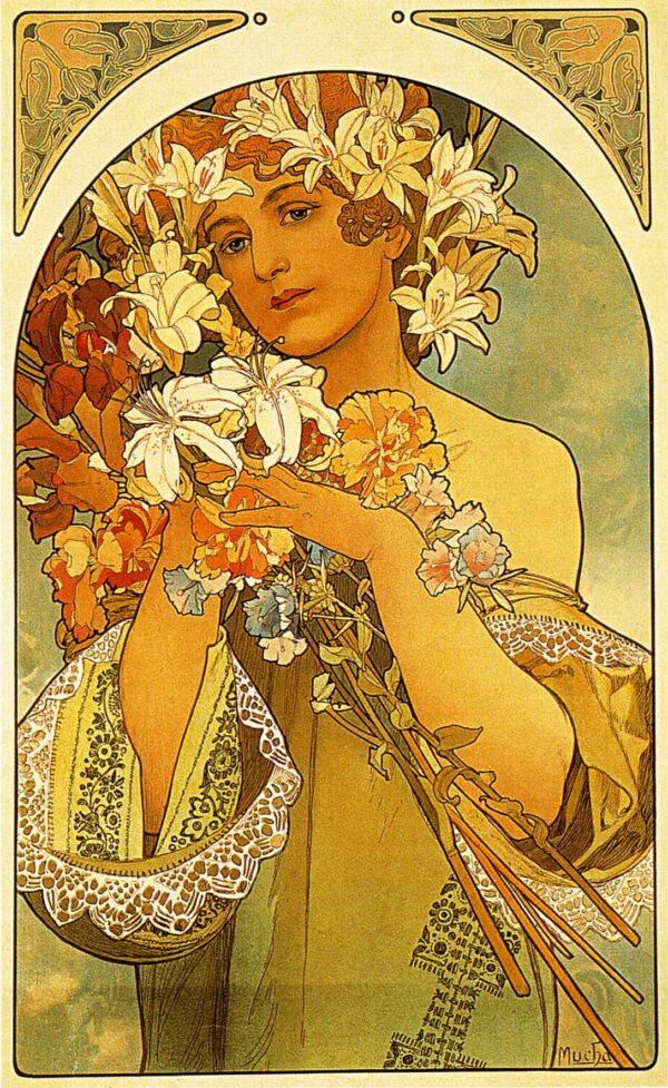 Fleur – Mucha Alfons Mucha 70x105