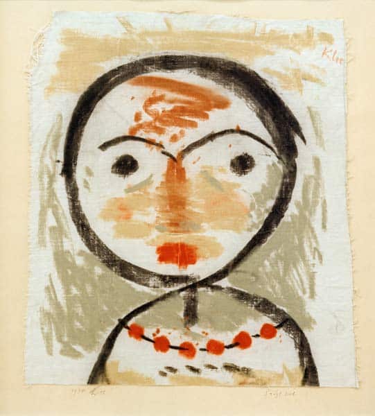 Er fragt sich – Paul Klee Paul Klee 70x70