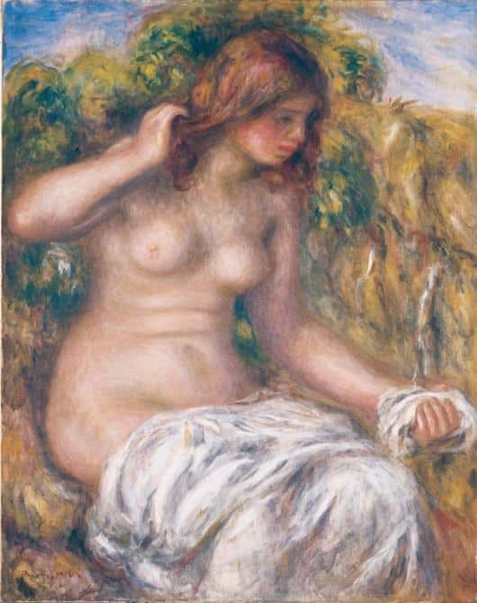 Die Frau des Frühlings – Pierre-Auguste Renoir Pierre-Auguste Renoir 70x85