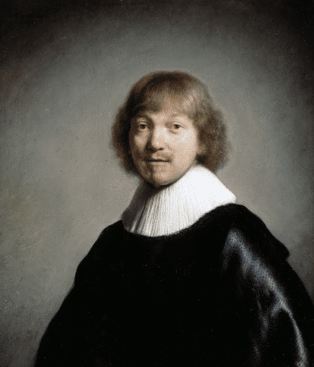 Porträt von Jacob de Gheyn III – Rembrandt van Rijn Rembrandt van Rijn 70x85