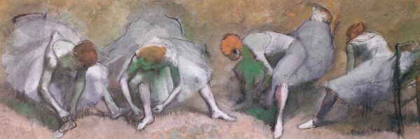 Frise der Tänzer – Edgar Degas Edgar Degas 180x60