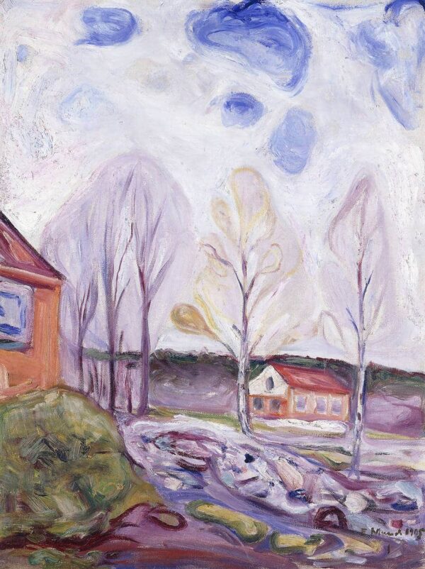 Frühling, Asgardstrand – Edvard Munch Edvard Munch 70x85