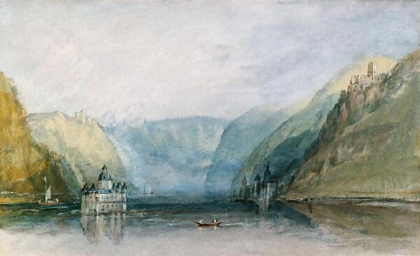 Der Pfalz bei Kaub – William Turner J.M.W. Turner 105x70