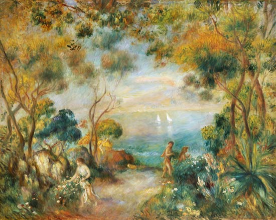 Garten in Sorrent – Pierre-Auguste Renoir Pierre-Auguste Renoir 85x75