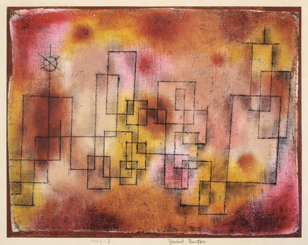 Geplante Konstruktionen – Paul Klee Paul Klee 85x75