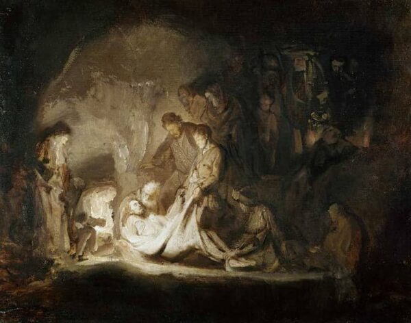 Die Grablegung Christi – Rembrandt van Rijn Rembrandt van Rijn 85x75