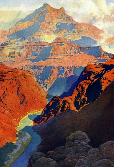 Der Große Canyon – Maxfield Parrish Maxfield Parrish 70x105