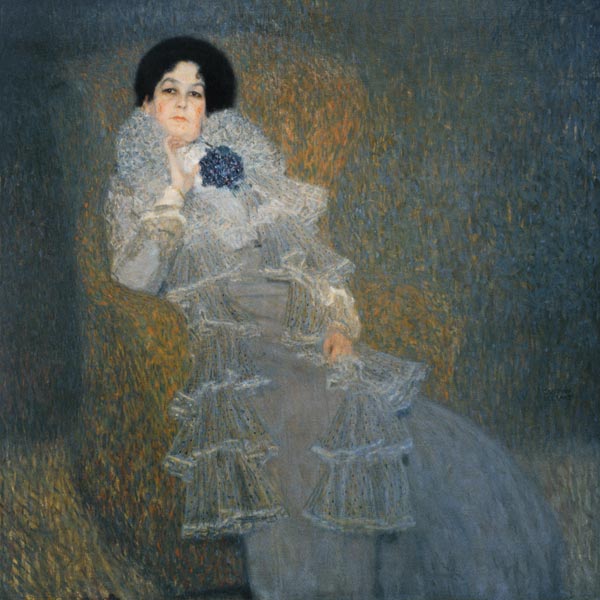 Porträt von Marie Berg von Hühnern – Gustav Klimt Gustav Klimt 70x70