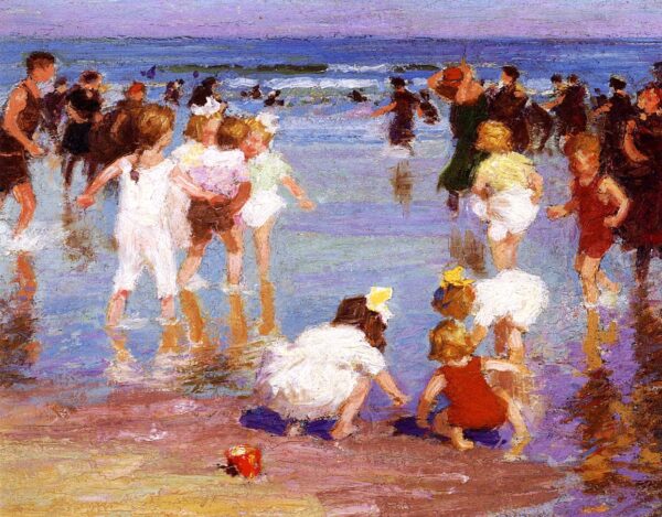 Glückliche Tage – Edward Henry Potthast Edward Henry Potthast 85x75