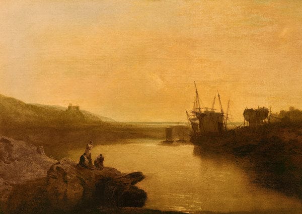 Schloss Harlech – William Turner J.M.W. Turner 105x70