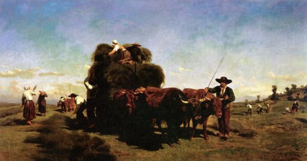 Heuernte in der Auvergne – Rosa Bonheur Rosa Bonheur