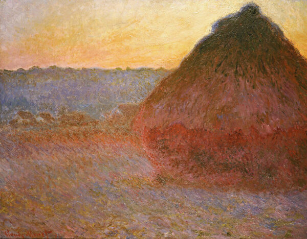 Meule im Sonnenlicht von Claude Monet Claude Monet 85x75