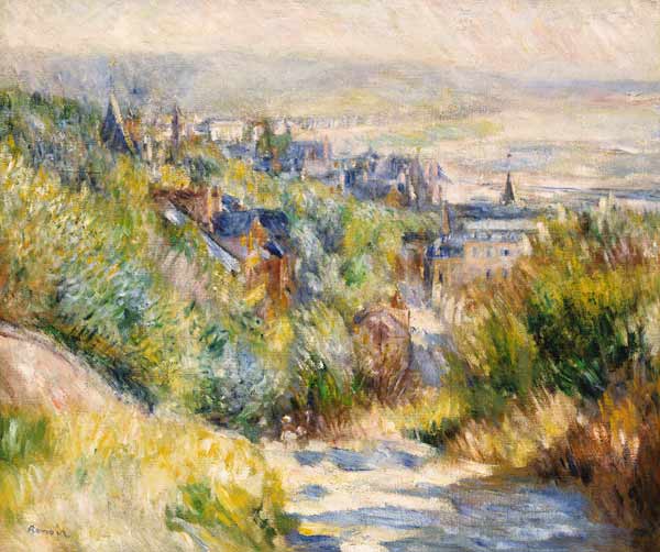 Die Hügel von Trouville – Pierre-Auguste Renoir Pierre-Auguste Renoir 85x75