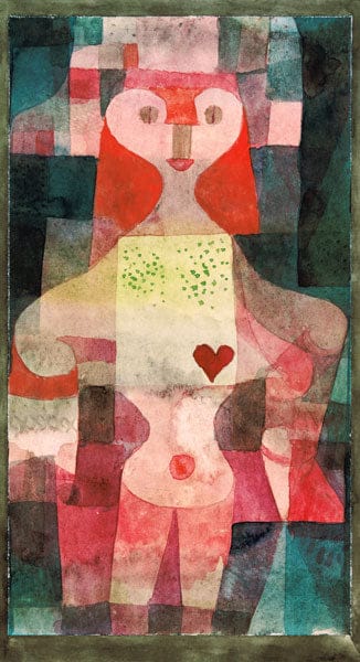 Herzdame – Paul Klee Paul Klee 70x120