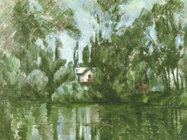 Haus am Ufer der Marne – Paul Cézanne Paul Cézanne 85x75