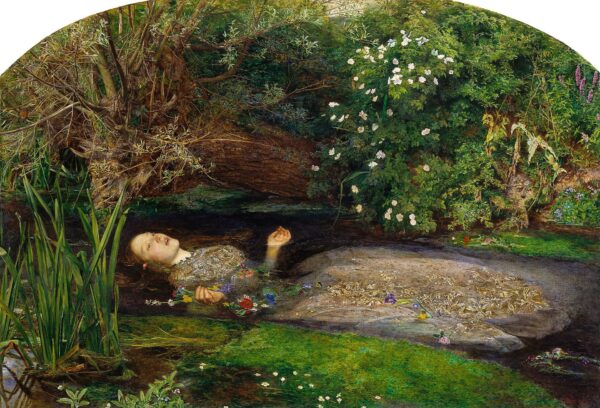 Ophélie – John Everett Millais Beliebte Bilder 105x70