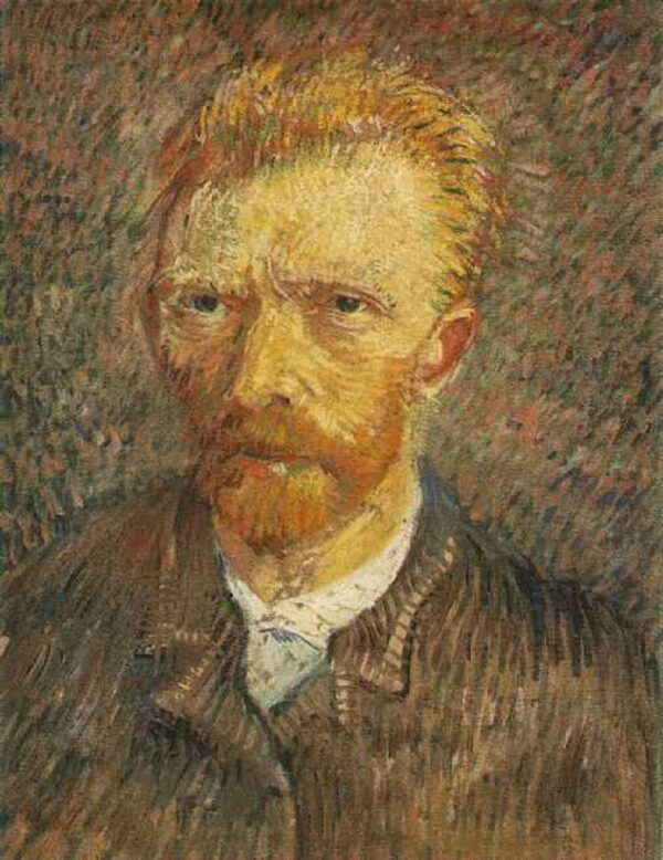 Selbstporträt von Vincent Van Gogh, 1887 – Van Gogh Selbstporträts von Vincent van Gogh 70x85