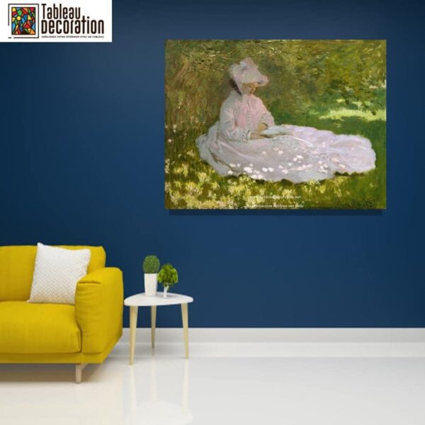 Frühling – Claude Monet Claude Monet 85x75 3